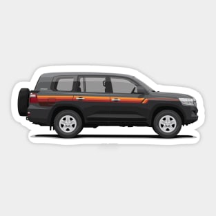 Land Cruiser 200 GX Heritage Edition - Black (AE-Spec) Sticker